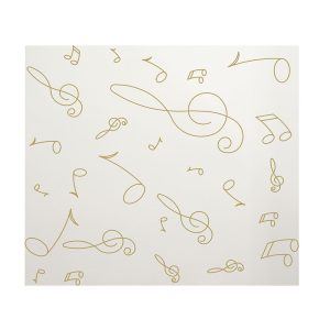 Cabecero Juvenil Modelo Notas Musicales