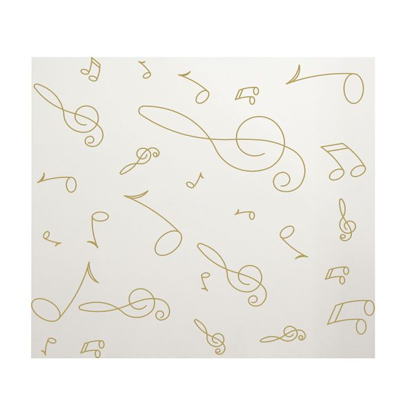 Cabecero Juvenil Modelo Notas Musicales